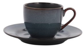 Σετ Φλυτζάνια Καφέ 6τμχ 100ml Reactive Glaze Stoneware PortoFino CRYSPO TRIO 25.052.17 (Υλικό: Stoneware) - CRYSPO TRIO - 25.052.17